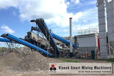Cone Crusher Series Mobile Crushing Plant Site in Saudi Arab