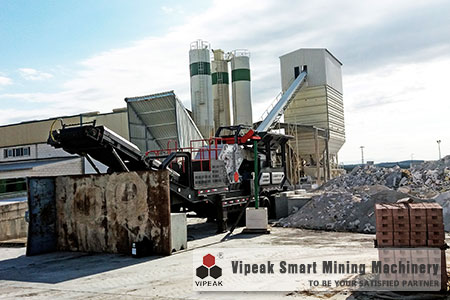 Six Mobile Crushing Plants Production Site in Uzbekistan